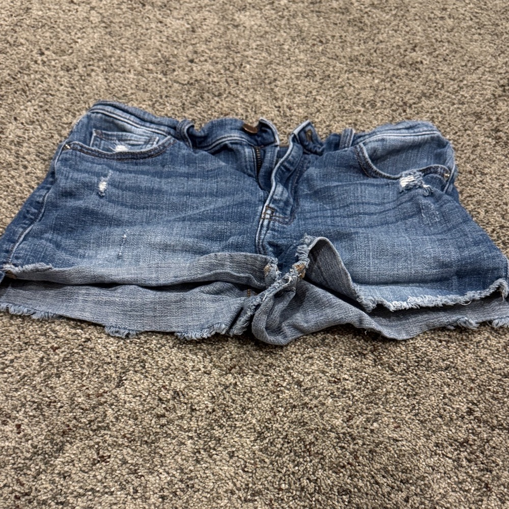 Blue Denim Women's Shorts